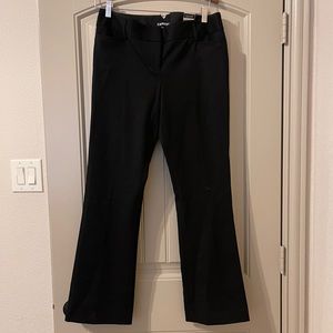 NWT Express Black Columnist Barely Bootcut 8S